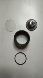 Reflector, lens and gasket.jpg